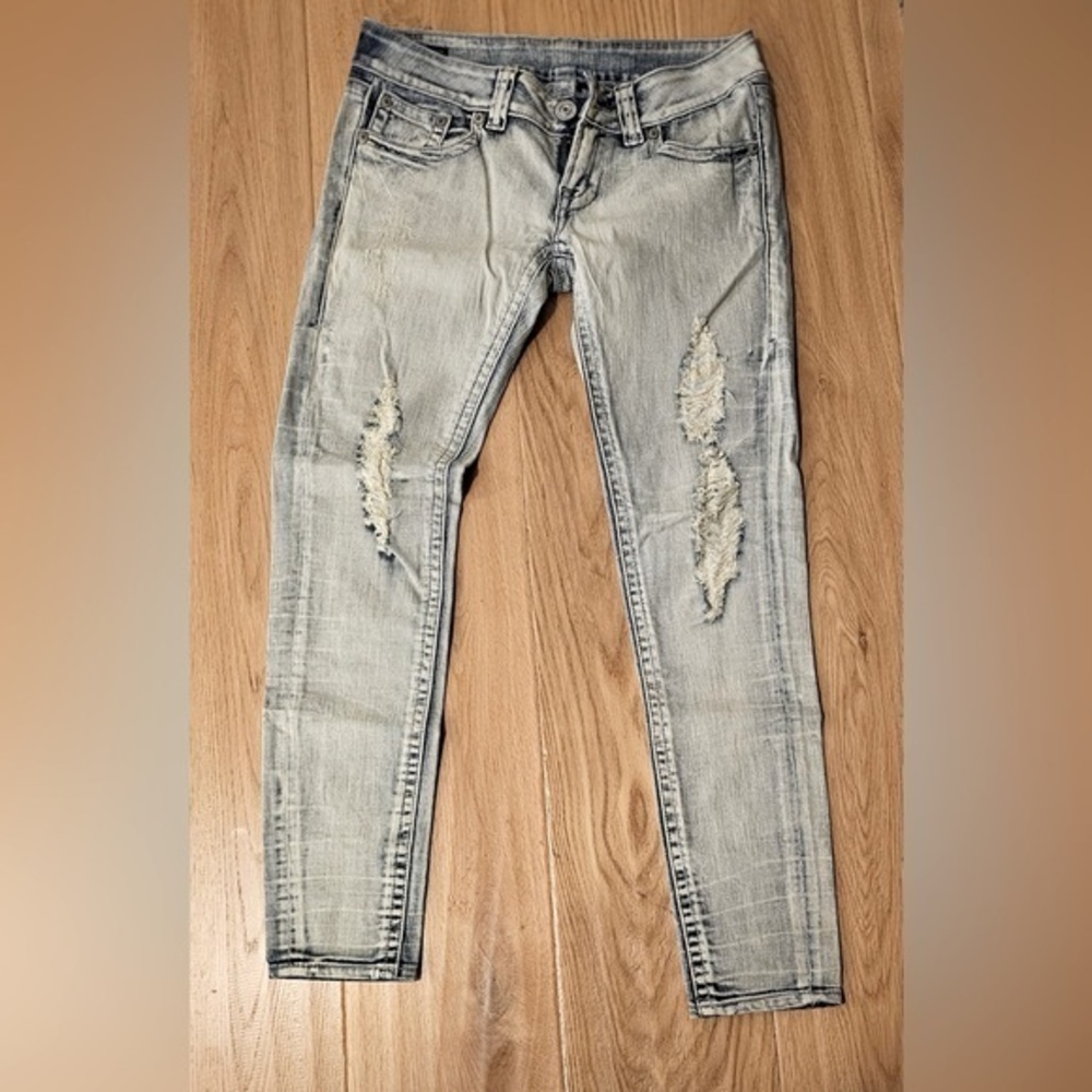 Buffalo David Bitton Women’s Distressed Skinny Jeans Size 28